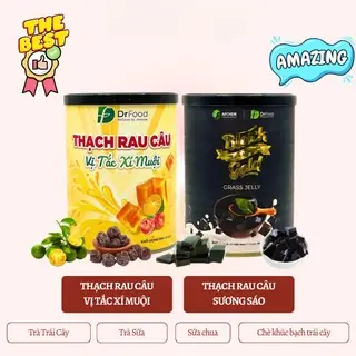 Combo Topping Thạch Rau Câu Đậm Đà Hương Vị, Topping Không Thể Thiếu Cho Trà Trái Cây Và Trà Sữa.